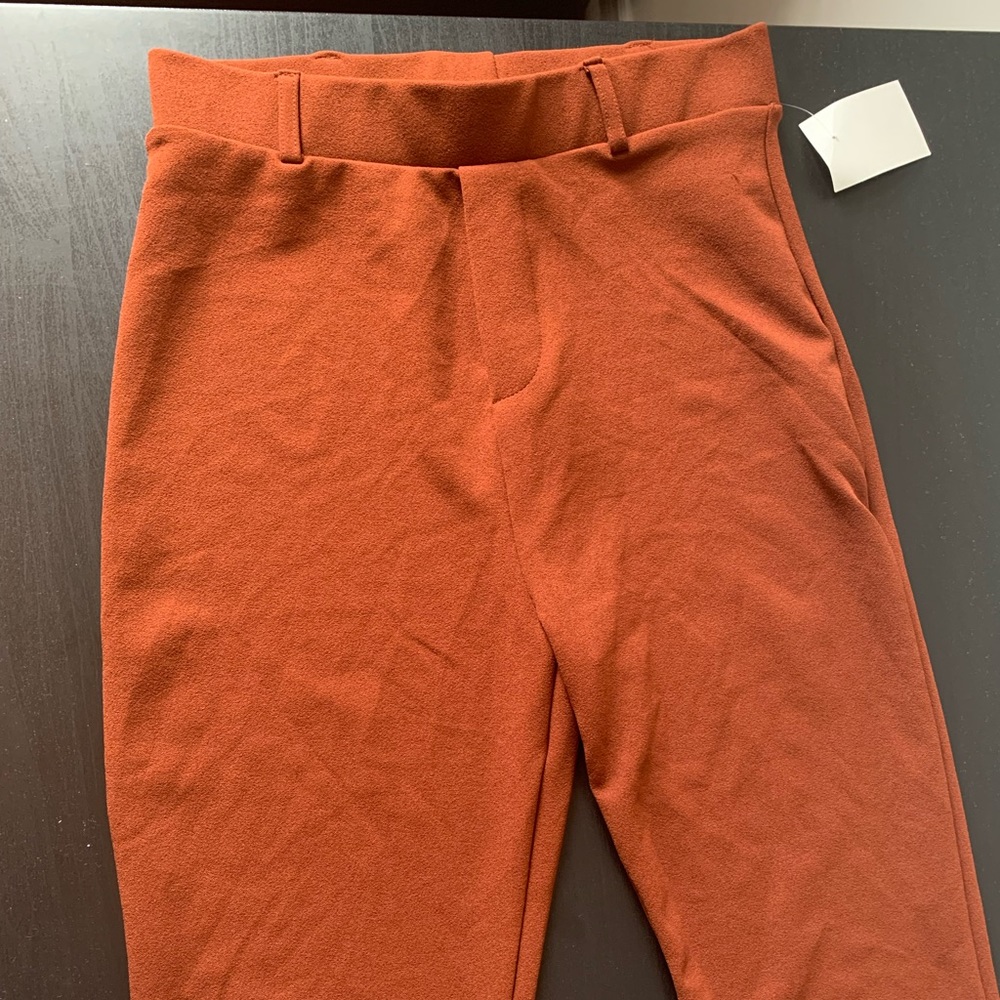 Rusty/Brown Bootcut Pants - Picture 4 of 4
